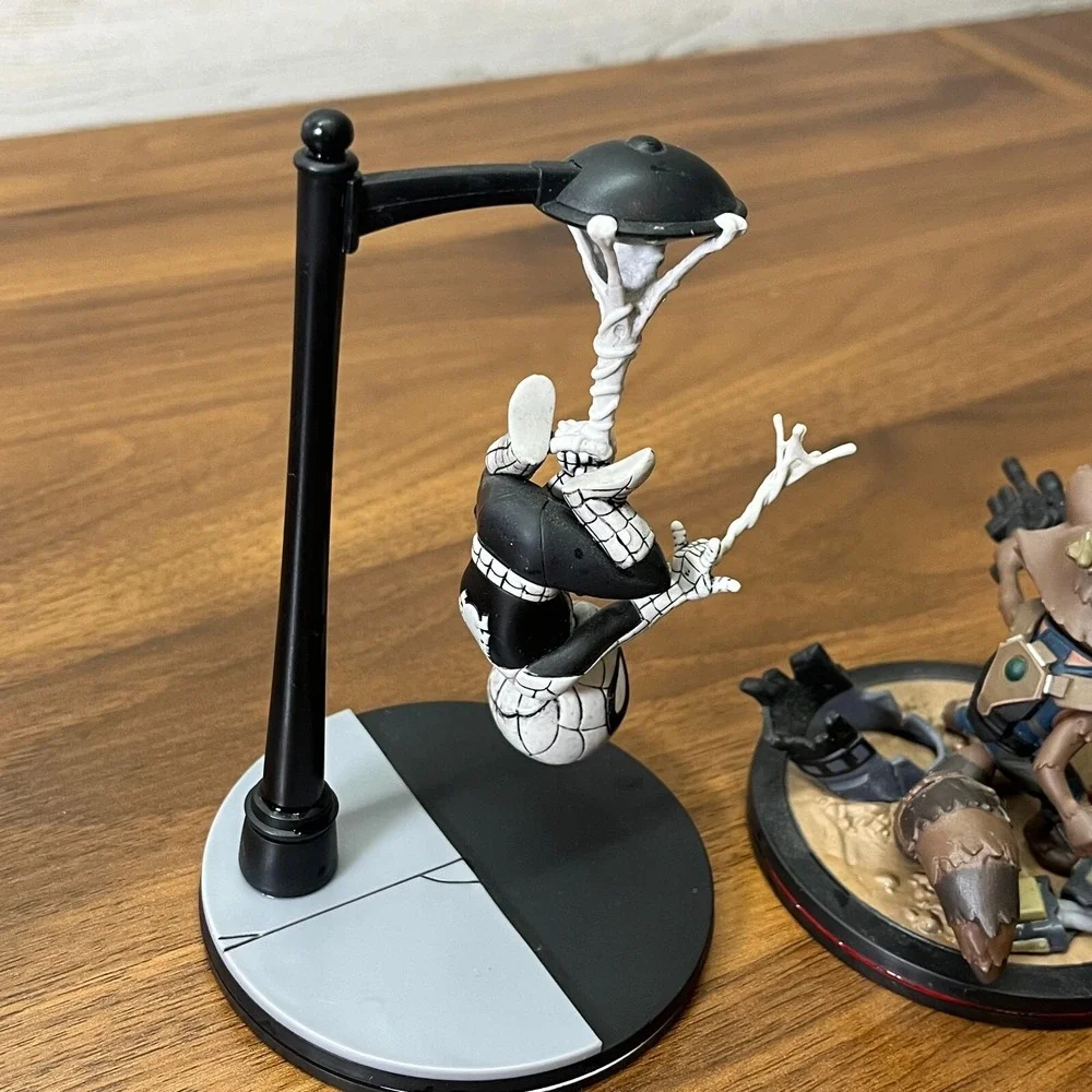 Marvel Q Fig Spider-Man Hulk‎ Deadpool Dr Strange Rocket Racoon and Groot